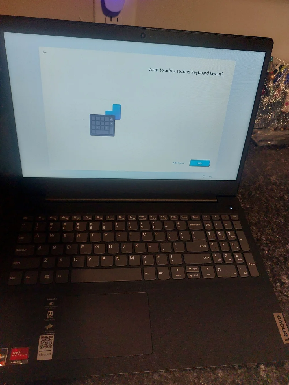 Lenovo IdeaPad 3 Laptop 15.6 HD Touchscreen